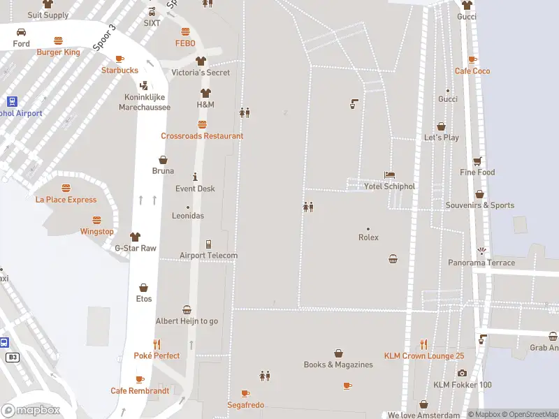 Besteld ambulance vervoer naar de Vertrekpassage in Schiphol