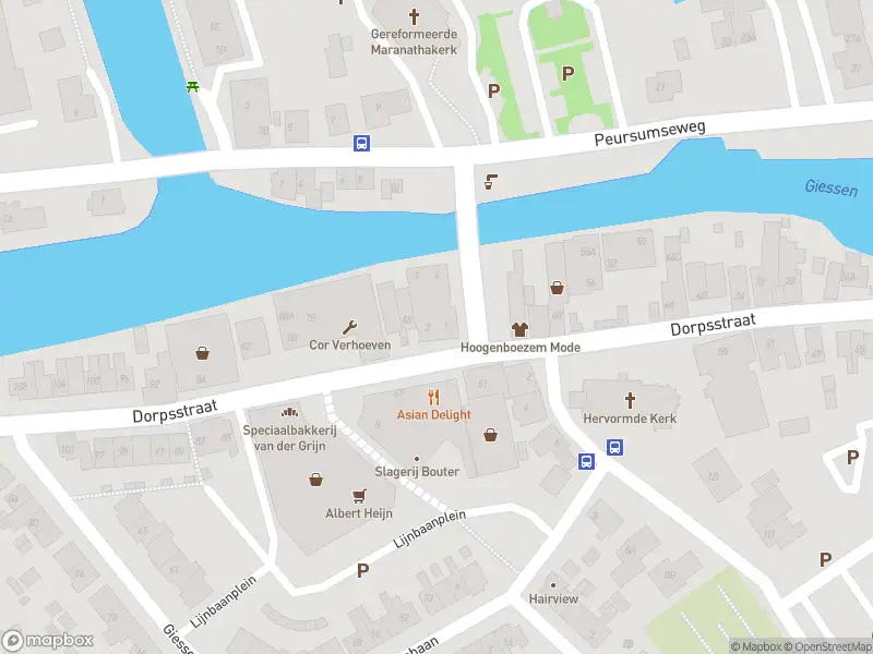 Ambulance met grote spoed naar de Brugstraat in Giessenburg