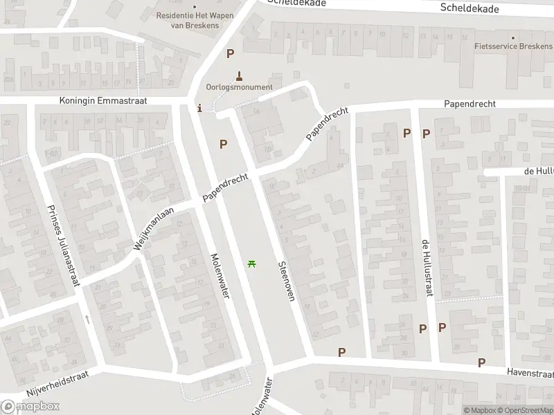 Brandweer met gepaste spoed naar de Koningin Emmastraat in Breskens