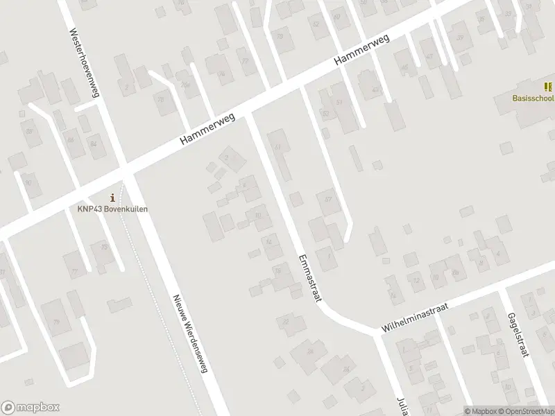 Politie naar de Emmastraat in Vriezenveen vanwege aanrijding met letsel