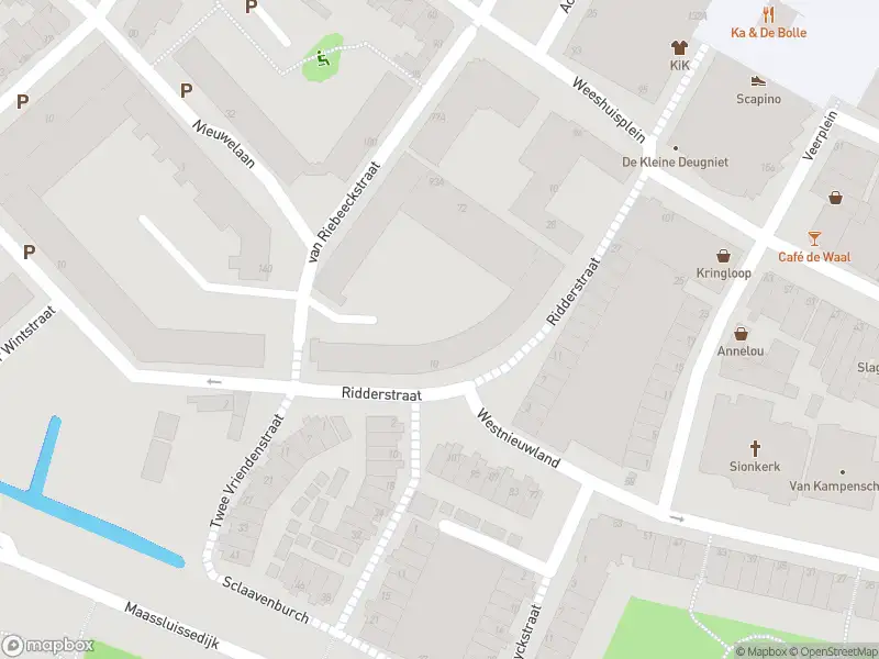 Besteld ambulance vervoer naar de Ridderstraat in Vlaardingen