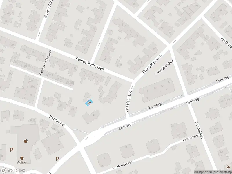 Politie naar de Paulus Potterlaan in Baarn vanwege aanrijding met letsel