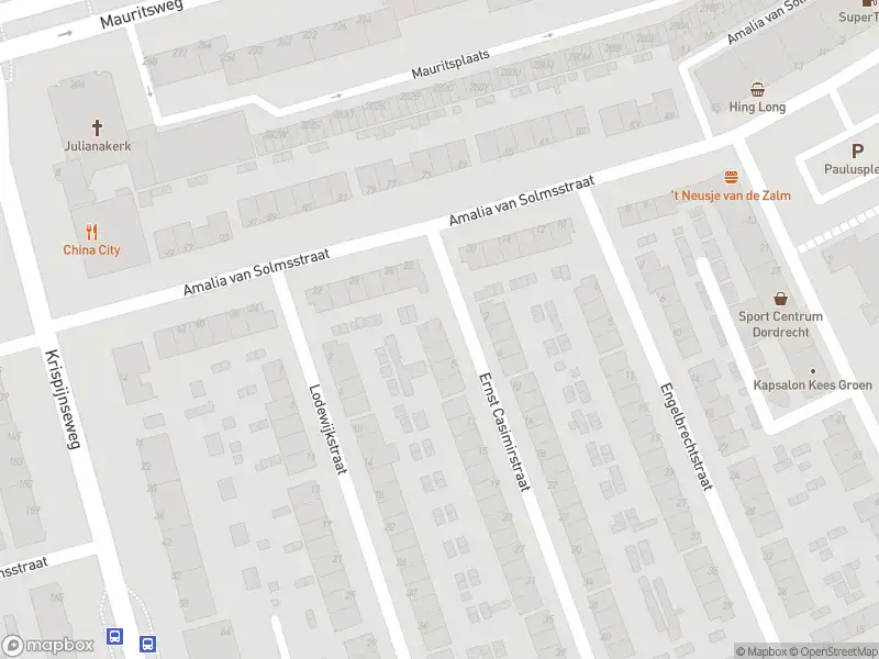 Ambulance met grote spoed naar de Ernst Casimirstraat in Dordrecht