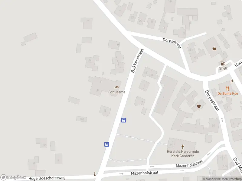 Brandweer met grote spoed naar de Bakkerstraat in Garderen vanwege middelgrote brand