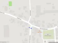 Brandweer met gepaste spoed naar de Van Sytzamawei in Driezum