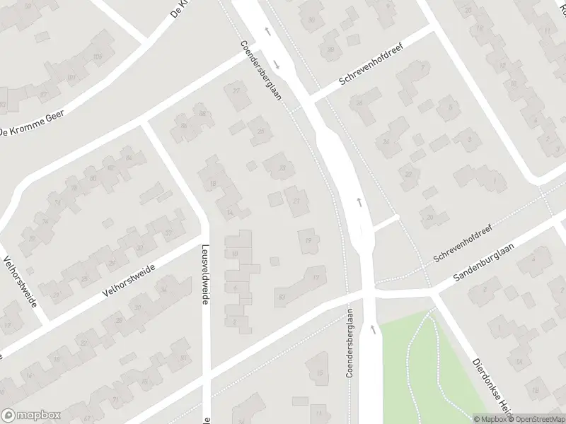 Politie naar de Coendersberglaan in Helmond vanwege ongeval met letsel