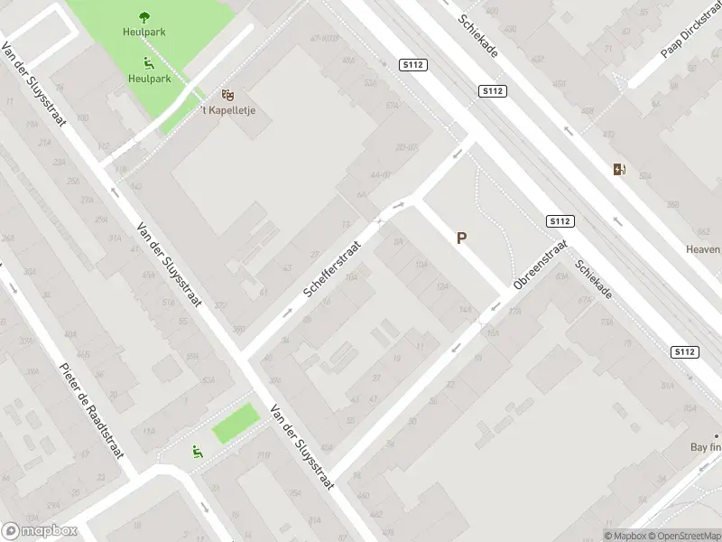 Ambulance met grote spoed naar de Schefferstraat in Rotterdam