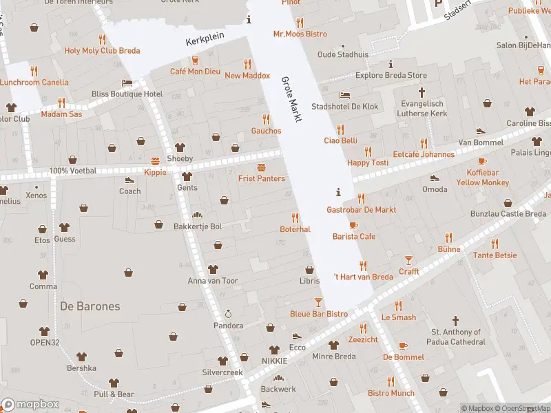 Brandweer met gepaste spoed naar de Houtmarkt in Breda vanwege een liftopsluiting