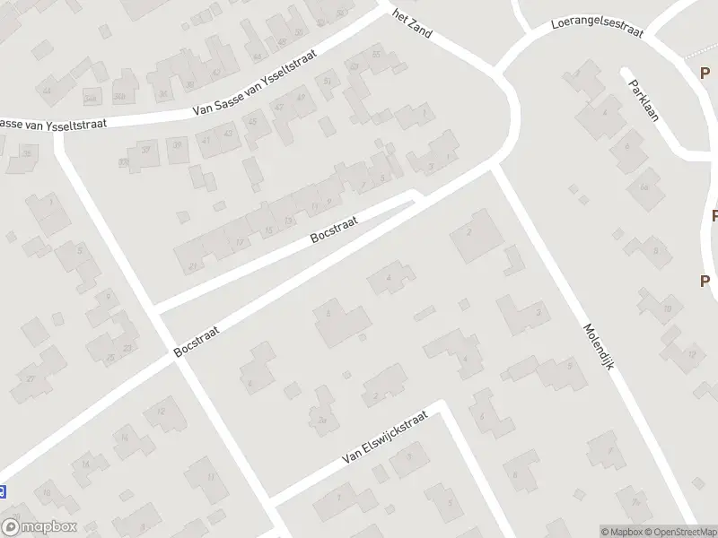 Politie naar de Bocstraat in Boxmeer vanwege ongeval met letsel