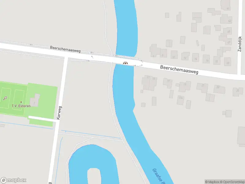 Politie naar de Beerschemaasweg in Escharen vanwege ongeval met letsel