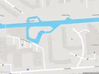 Ambulance met gepaste spoed naar de Eikenlaan in Spijkenisse