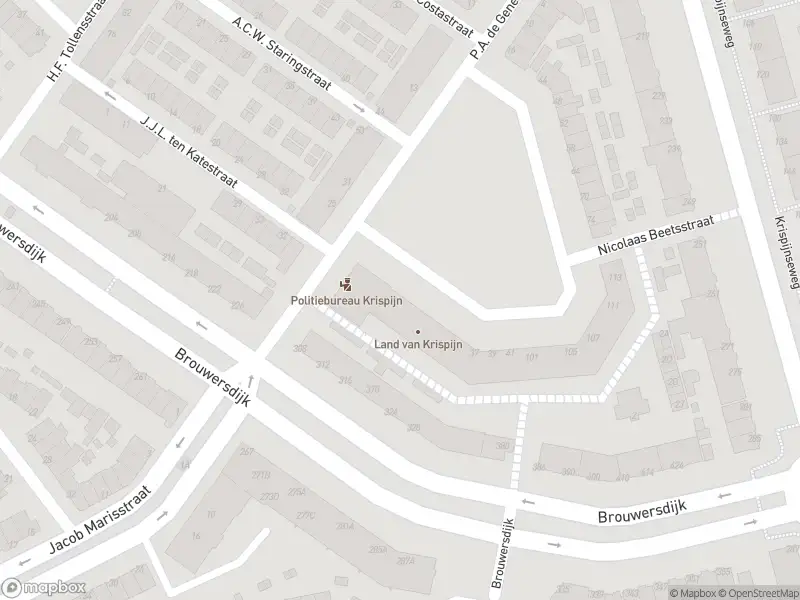 Ambulance met gepaste spoed naar de Nicolaas Beetsplein in Dordrecht