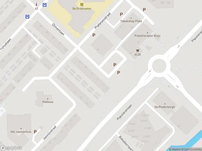 Brandweer met gepaste spoed naar de Boksdoornstraat in Ridderkerk vanwege afgaan automatisch brandalarm