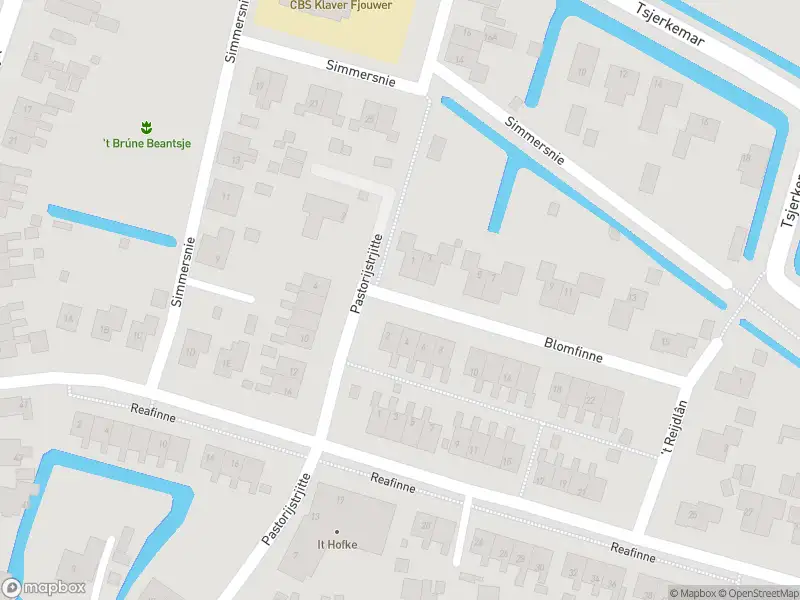 Brandweer met grote spoed naar de Blomfinne in Oudega