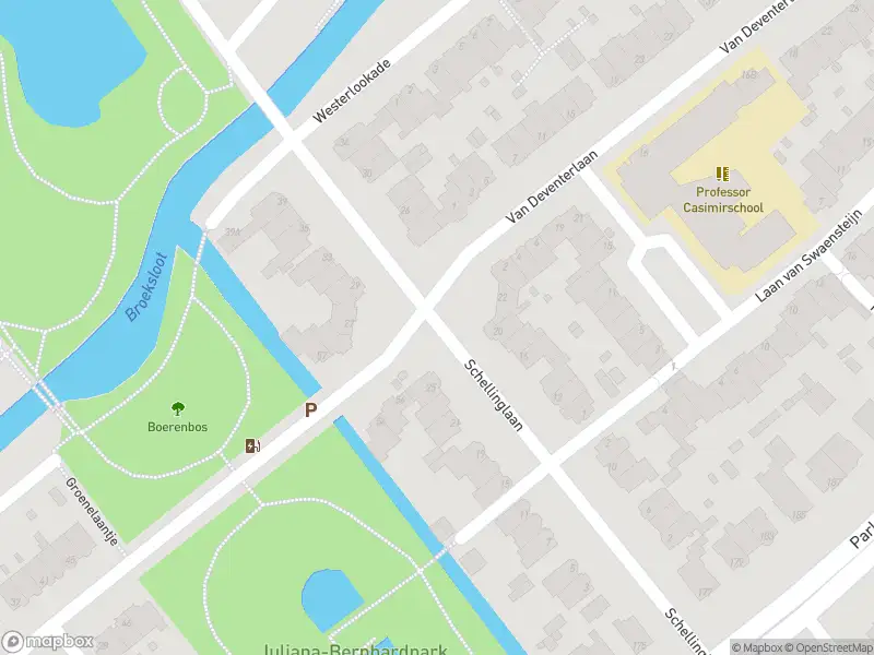 Brandweer met gepaste spoed naar de Rozenboomlaan in Voorburg