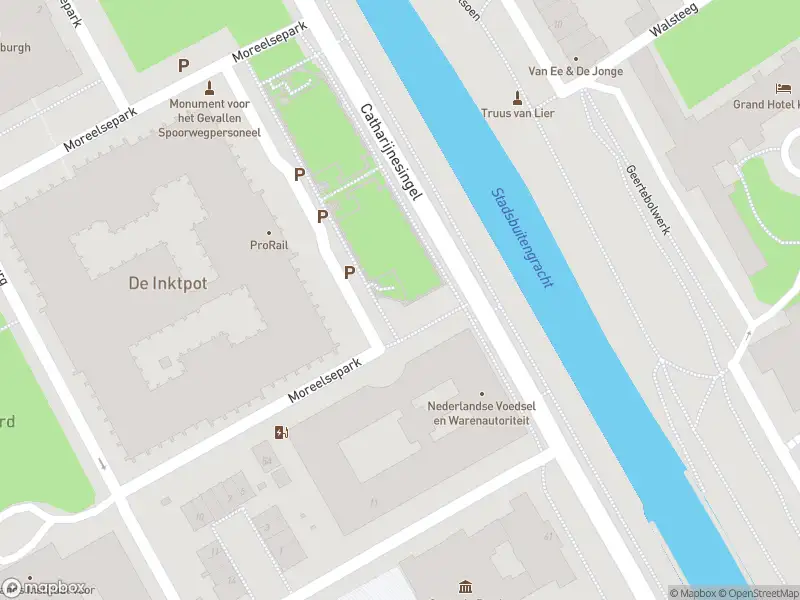 Brandweer met grote spoed naar de Poortstraat in Utrecht vanwege gebouwbrand