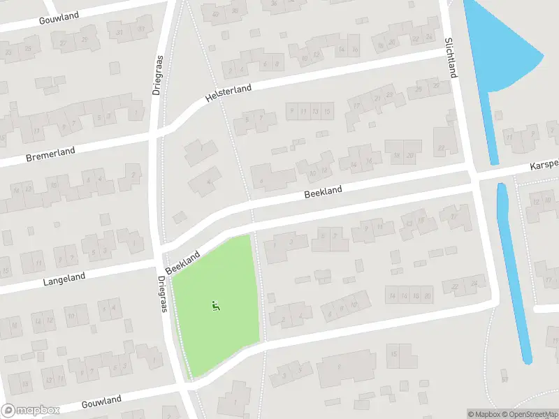 Brandweer met grote spoed naar de Beekland in Roden vanwege afgaan automatisch brandalarm