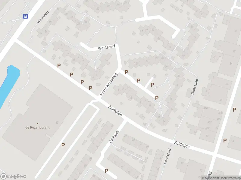 Politie naar de Zuidererf in Rozenburg