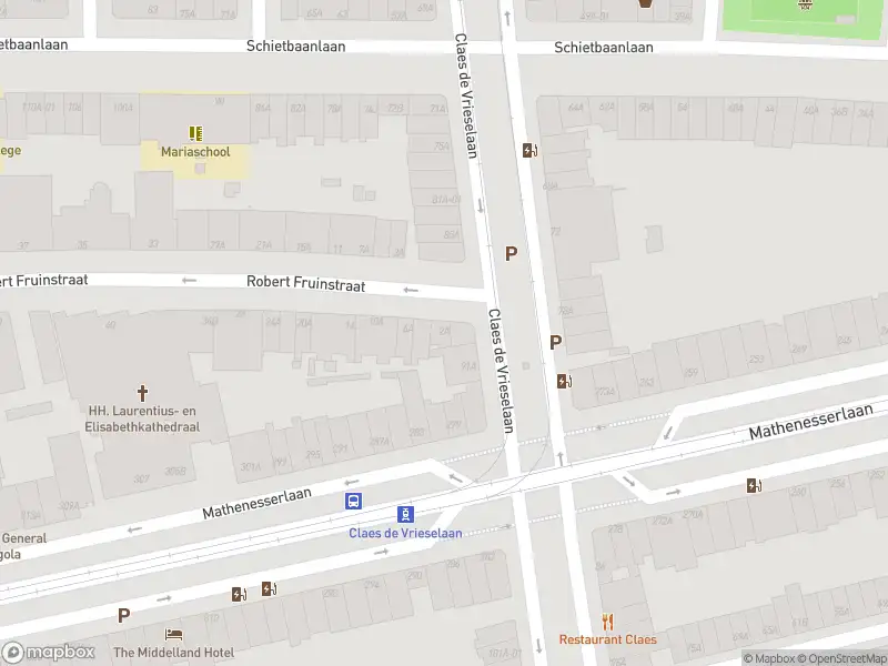 Ambulance met grote spoed naar de Robert Fruinstraat in Rotterdam