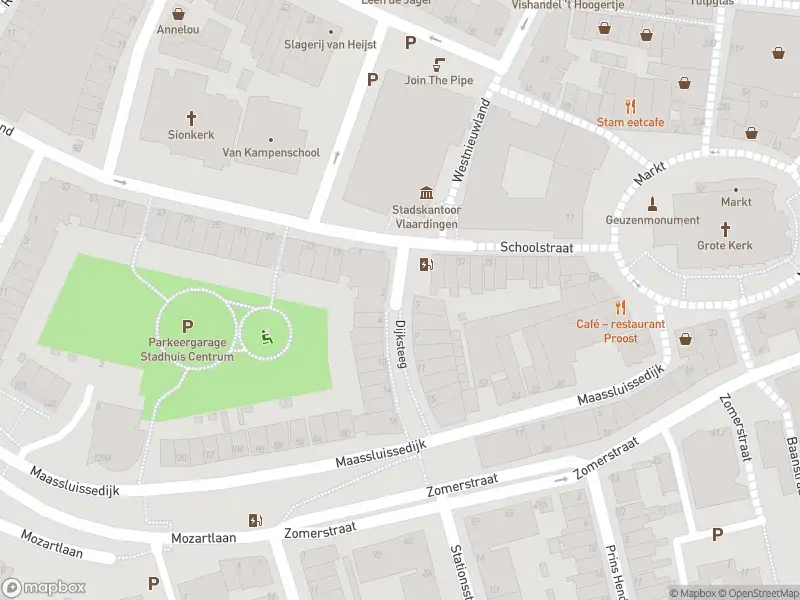 Ambulance met grote spoed naar de Dijksteeg in Vlaardingen