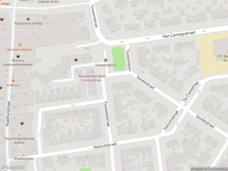 Brandweer met grote spoed naar de Toussaintplein in Alphen aan den Rijn vanwege gebouwbrand