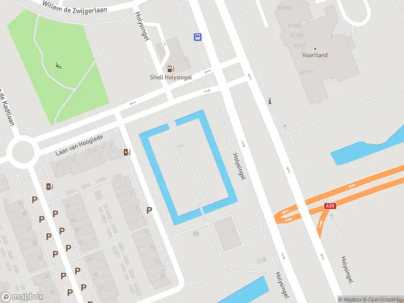 Ambulance met gepaste spoed naar de Holysingel in Vlaardingen