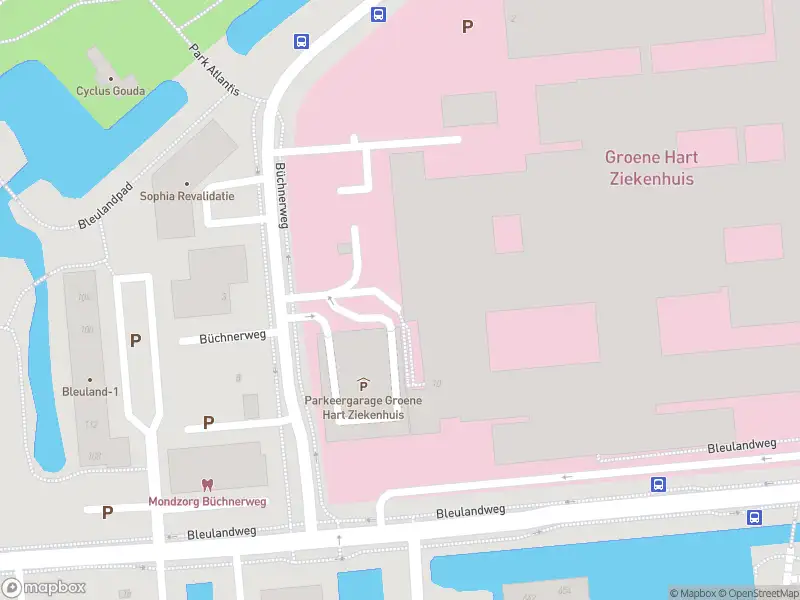 Ambulance met gepaste spoed naar de Büchnerweg in Gouda