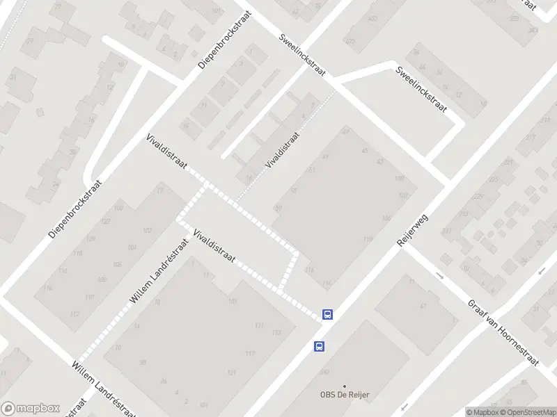 Ambulance met gepaste spoed naar de Sweelinckstraat in Ridderkerk