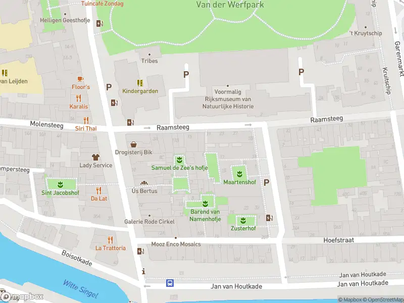 Ambulance met gepaste spoed naar de Weeshuishof in Leiden