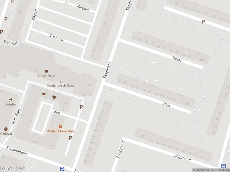 Ambulance met grote spoed naar de Treil in Hoogvliet Rotterdam