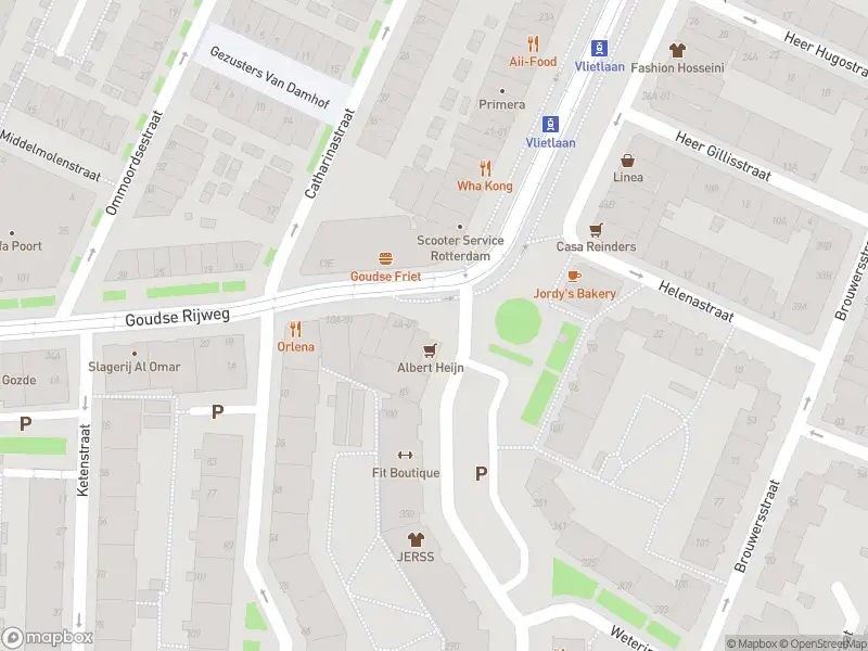 Ambulance met grote spoed naar de Vlietlaan in Rotterdam