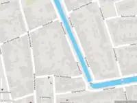 Ambulance met grote spoed naar de Nieuwvaartje in Edam