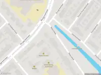 Ambulance met gepaste spoed naar de Meijerskade in Leiden