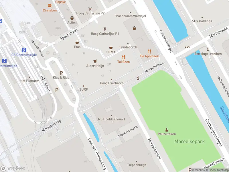 Brandweer met gepaste spoed naar de Moreelsepark in Utrecht