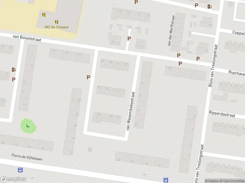 Ambulance met gepaste spoed naar de Van Wesembekestraat in Vlaardingen