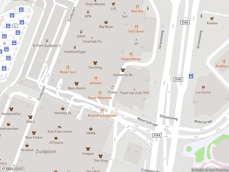 Brandweer met gepaste spoed naar de Meierijstraat in Rotterdam vanwege afgaan automatisch brandalarm