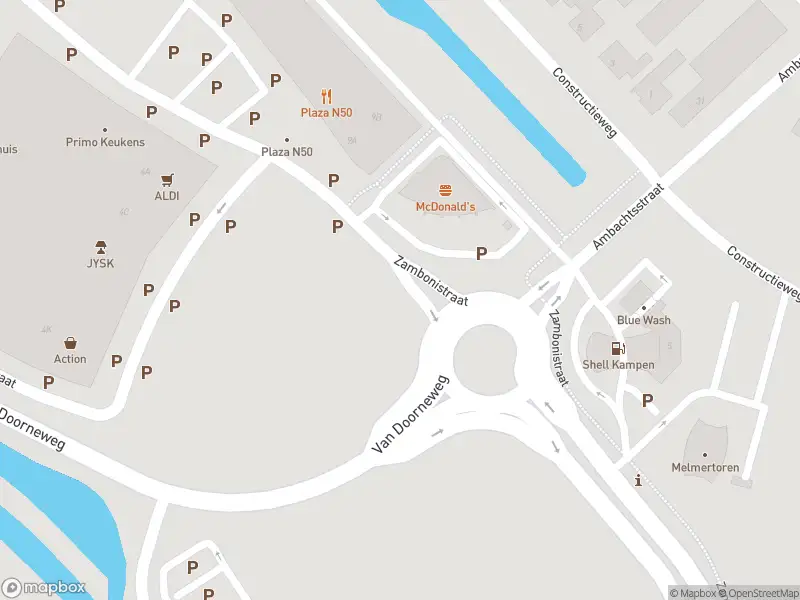 Brandweer met grote spoed naar de Zambonistraat in Kampen