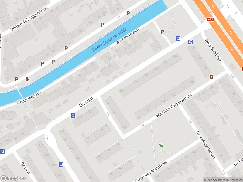 Ambulance met grote spoed naar de De Lugt in Rotterdam