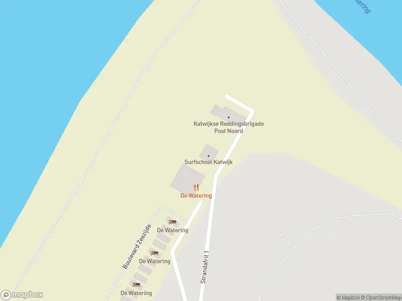 Brandweer met grote spoed naar de Boulevard Zeezijde in Katwijk vanwege middelgrote brand