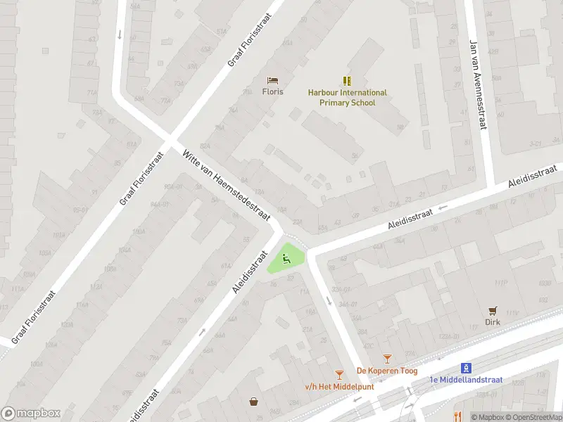 Ambulance met grote spoed naar de Witte van Haemstedestraat in Rotterdam