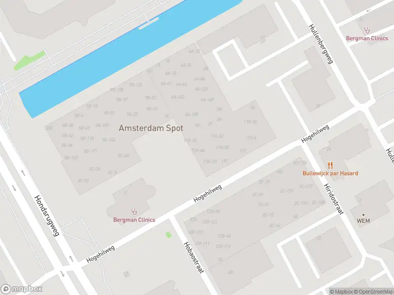 Besteld ambulance vervoer naar de Hullenbergweg in Amsterdam