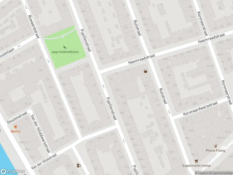 Ambulance met grote spoed naar de Pupillenstraat in Rotterdam