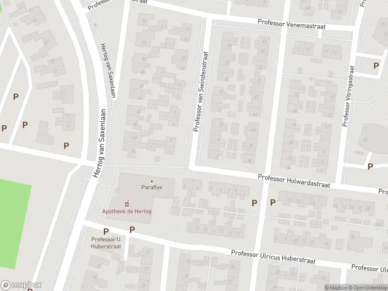 Brandweer met grote spoed naar de Prof. Ulricus Huberstraat in Franeker vanwege gebouwbrand