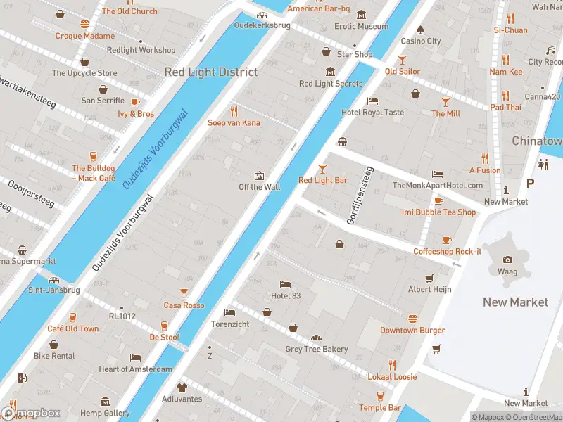 Overlastmelding Oudezijds Achterburgwal in 1012DR Amsterdam