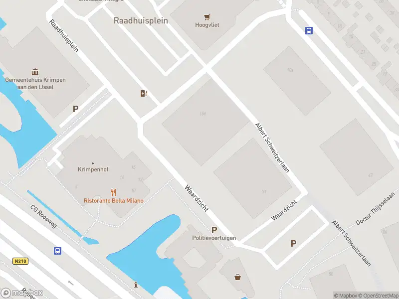 Ambulance met grote spoed naar de Albert Schweitzerlaan in Krimpen aan den IJssel