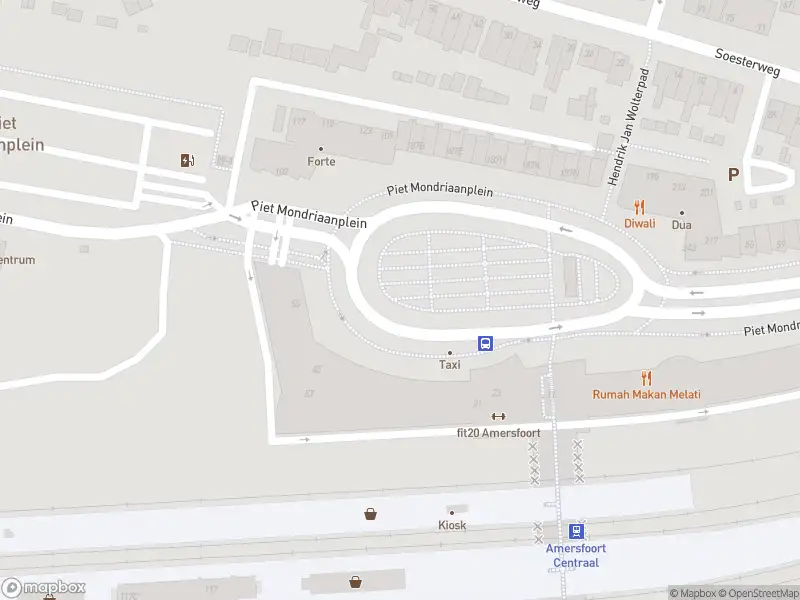 Politie naar de Piet Mondriaanplein in Amersfoort vanwege aanrijding met letsel