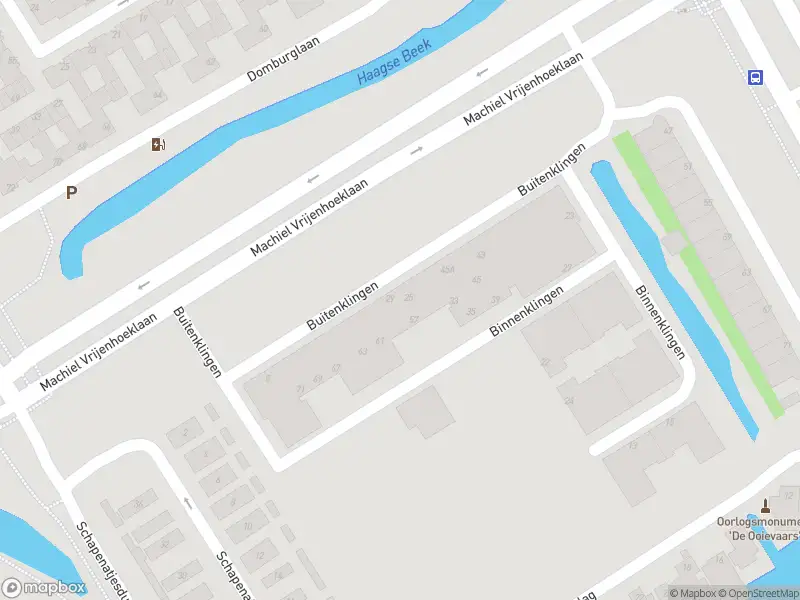 Brandweer met grote spoed naar de Buitenklingen in 's-Gravenhage vanwege afgaan automatisch brandalarm