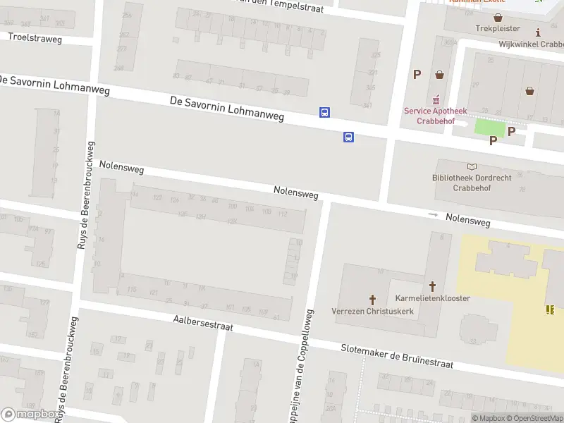 Ambulance met grote spoed naar de Nolensweg in Dordrecht