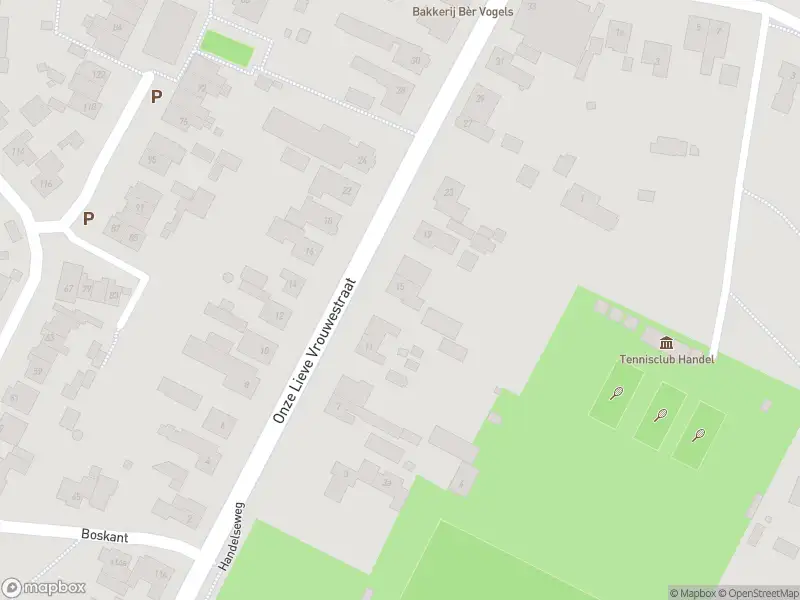 Politie naar de O.-L.-Vrouwestraat in Handel vanwege ongeval met letsel