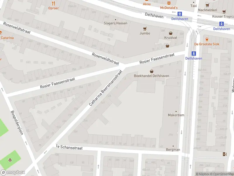 Ambulance met gepaste spoed naar de Catharina Beersmansstraat in Rotterdam